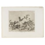 Francisco Jos&#233; de Goya y Lucientes (Spanish, 1746-1828) Se defiende bien, from Los Desastre...