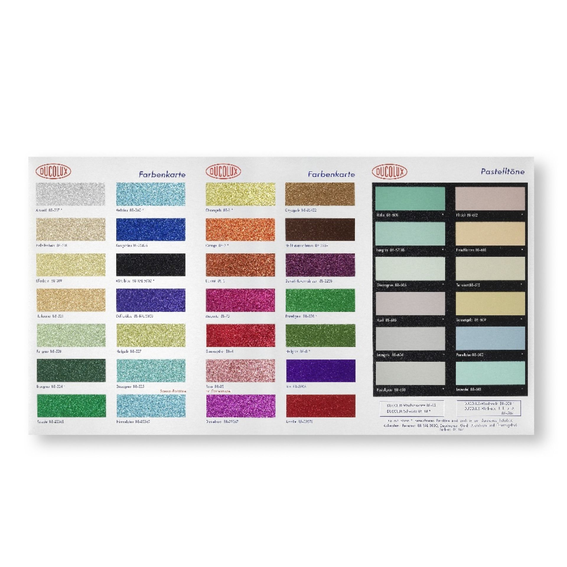 Damien Hirst (British, born 1965) Colour Chart (Glitter) Screenprint in colours with glitter, 20...