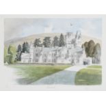 HM King Charles III (British, born 1948) Balmoral Lithograph in colours, 1991, on wove paper, si...