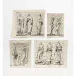 Henry Moore O.M., C.H. (British, 1898-1986) Standing Figures Four collotypes in black and grey, ...