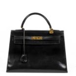 HERMES Paris, circa 1960. Sac 'Kelly' Sellier 33.