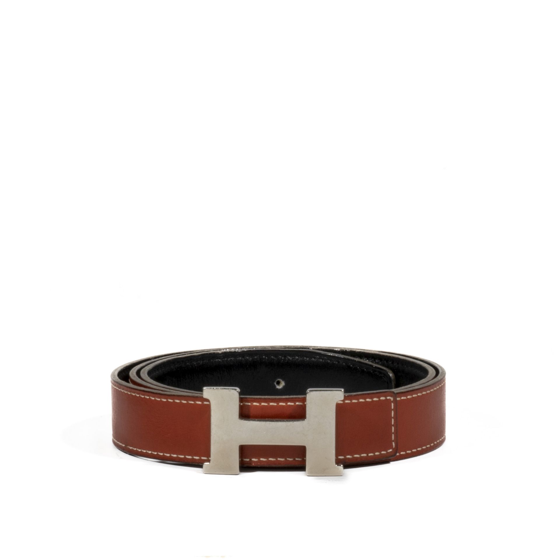 HERMES Paris, made in France, 1995. Ceinture femme H.