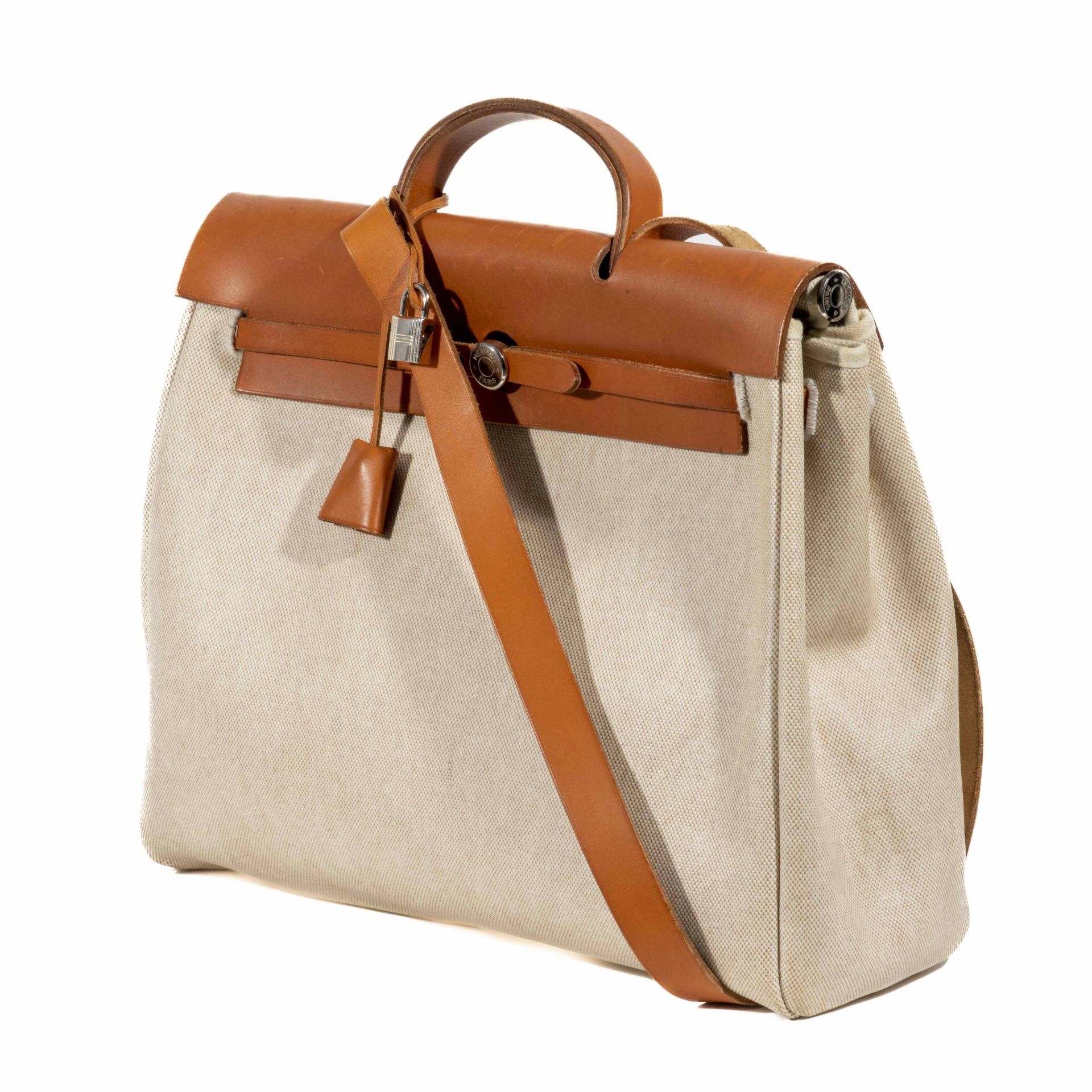 HERMES Paris, made in France. Sac 'Herbag' 38.