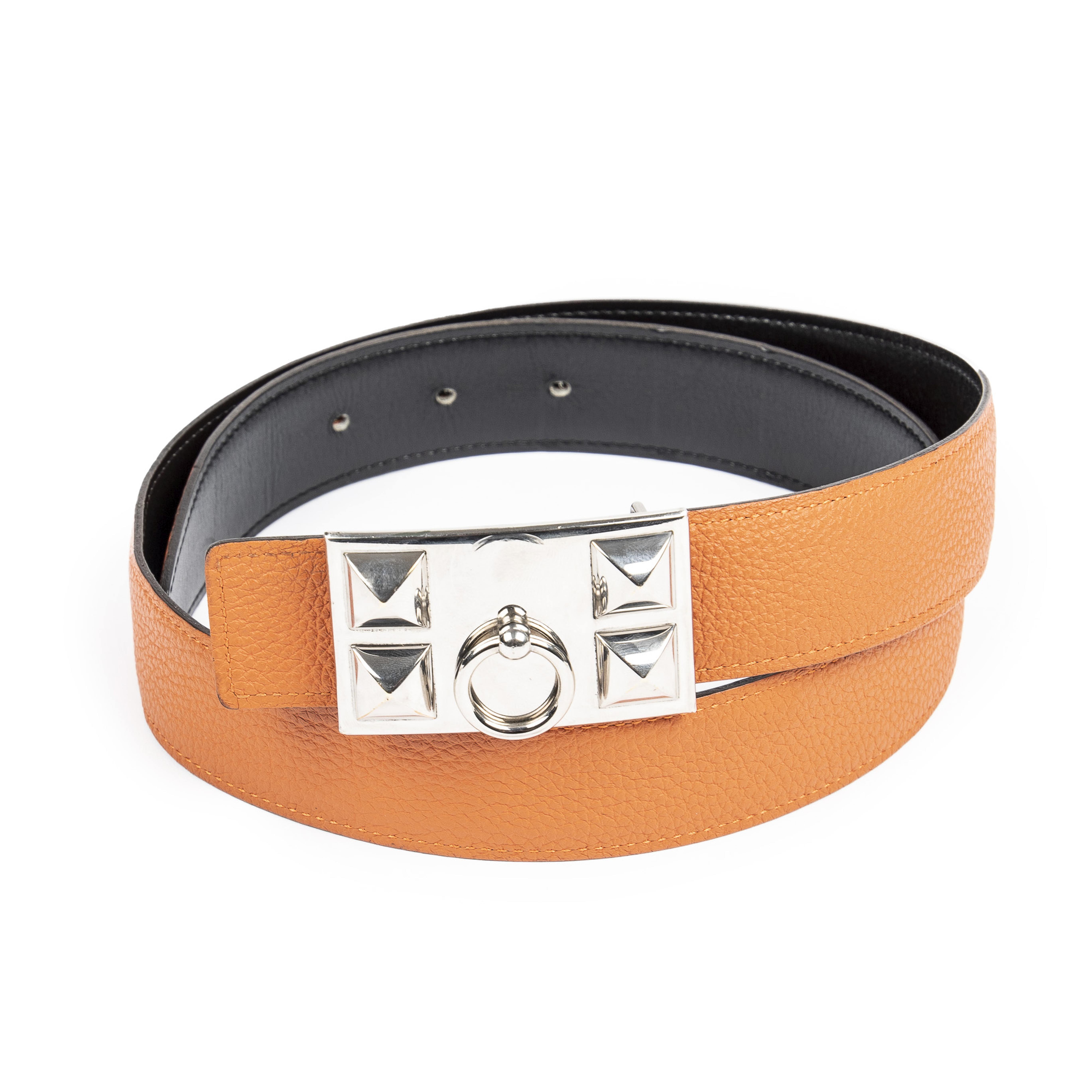 HERMES Paris, made in France, 2011. Ceinture 'Collier de Chien'.