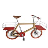 HERMES Paris, made in France, 2021. V&#233;lo porteur compact Odyss&#233;e Terre 'Ash Wood', &#2...