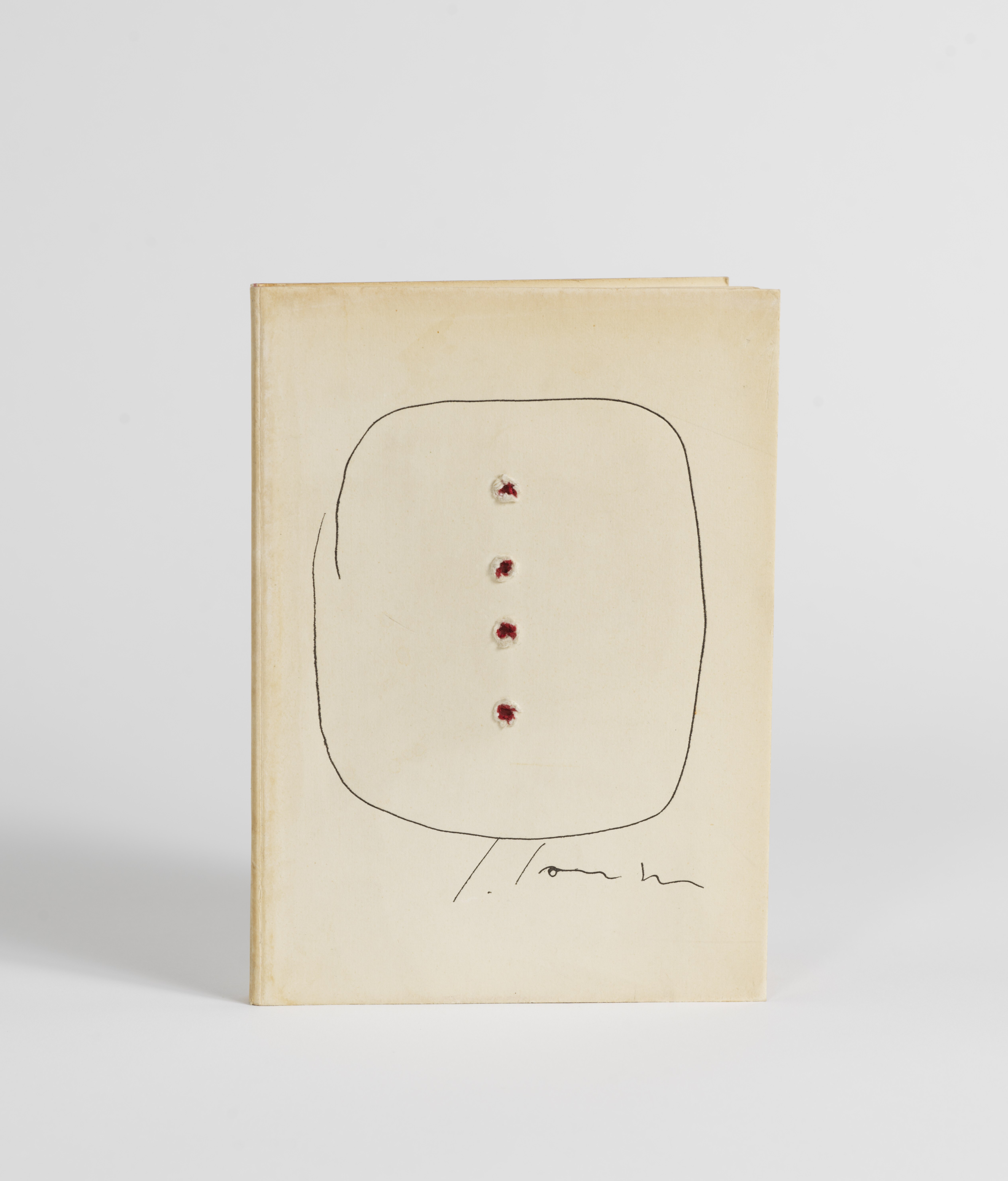 Lucio FONTANA (1899-1968) VERS LE POINT OMEGA, 1963 (Ruh&#233; & Rigo, p.16) Ouvrage pr&#233;se...