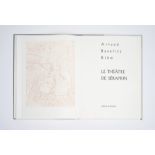 Georg BASELITZ (N&#233; en 1938) LE THEATRE DE SERAPHIN, 2003 Planche tir&#233;e de l'ouvrage &#...