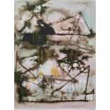 ZAO WOU KI (1920-2013) MONTAGNES EMBRUMEES, 2006 S&#233;rigraphie sur papierSign&#233;e et num&#...