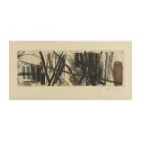 Hans HARTUNG (1904-1989) G 4, 1953 (RMM, 62; Schm&#252;cking, 3)Eau-forte et aquatinte en couleu...