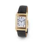 Jaeger LeCoultre. Montre bracelet r&#233;versible en or jaune 18K (750) edition limit&#233;e 'Pa...