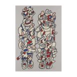 JEAN DUBUFFET (1901-1985) DELEGATION, 1974 (Webel, 1167)S&#233;rigraphie en couleurs Epreuve d'a...