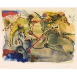 Salvador DALI (1904-1989) LES CAVALIERS DE L'APOCALYPSE, 1971 (Michler & L&#246;psinger, 506; Fi...