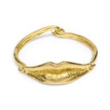 Claude LALANNE (1925-2019) Bracelet bouche 1975