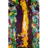 Sam FRANCIS (1923-1994) SANS TITRE (SF-343 et SF-344), 1990 (Lembark, 284 et 285)Ensemble de de...