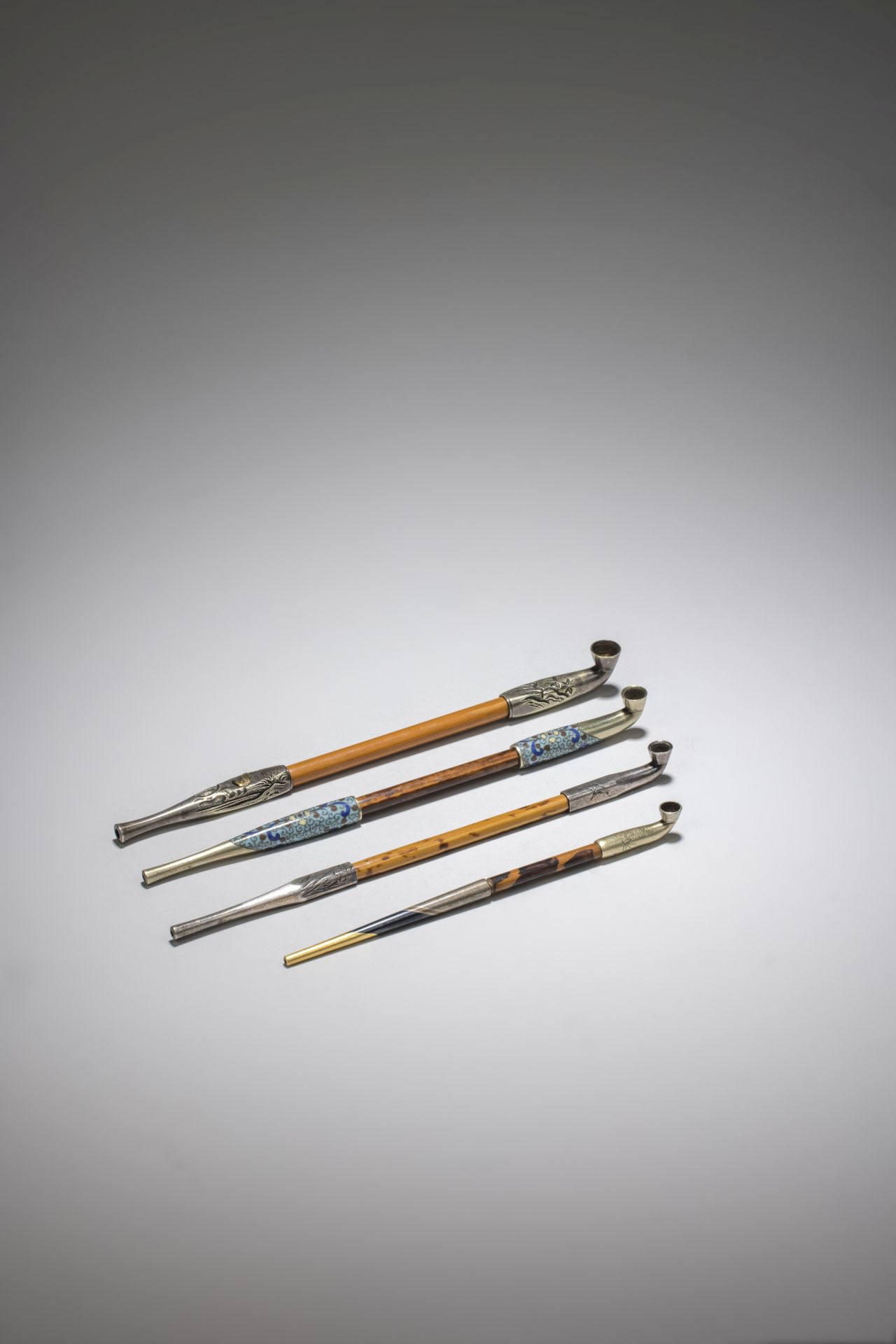 QUATRE KISERU (PIPES) XIXe si&#232;cle (4)