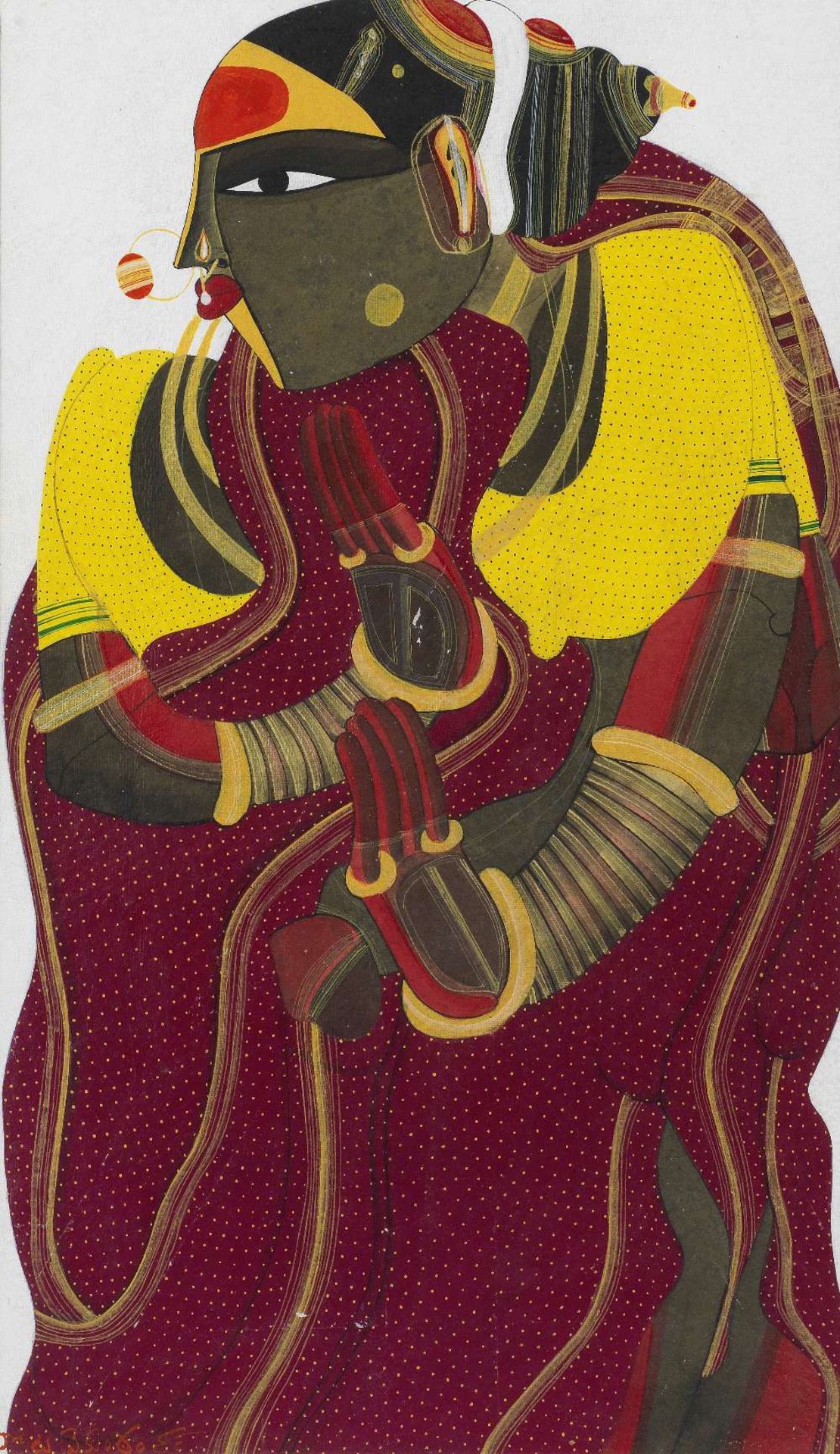 Thota Vaikuntam (Indian, B. 1942) Untitled