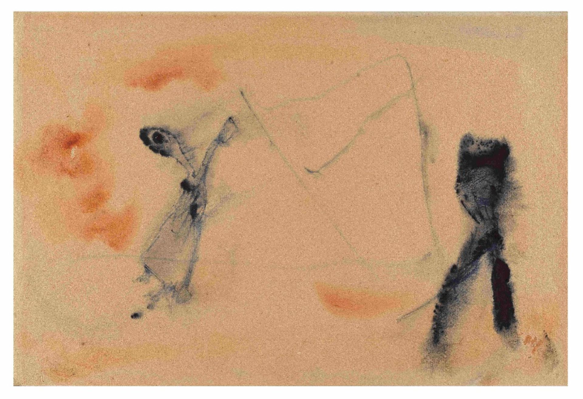 HENRI MICHAUX (1899-1984) Sans titre 1951