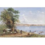 Thomas Baines (1820-1875) 'Tete, Zambesi River, South East Africa'