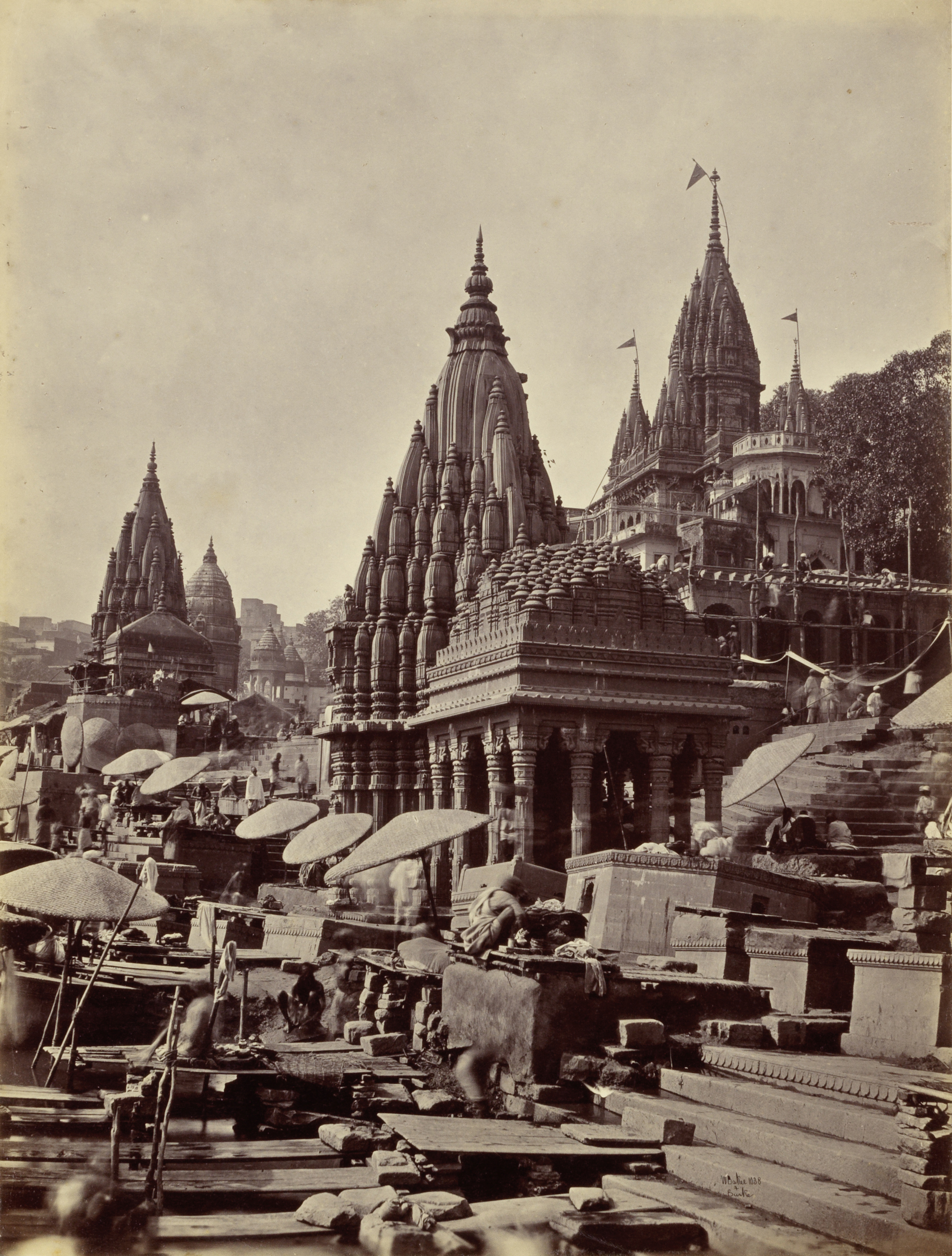 HINDU AND BUDDHIST TEMPLES, AND LANDSCAPE - PHOTOGRAPHY A collection of approximately 120 photog...