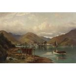 John Gibb (British, 1831-1909) Picton, Queen Charlotte Sound, New Zealand