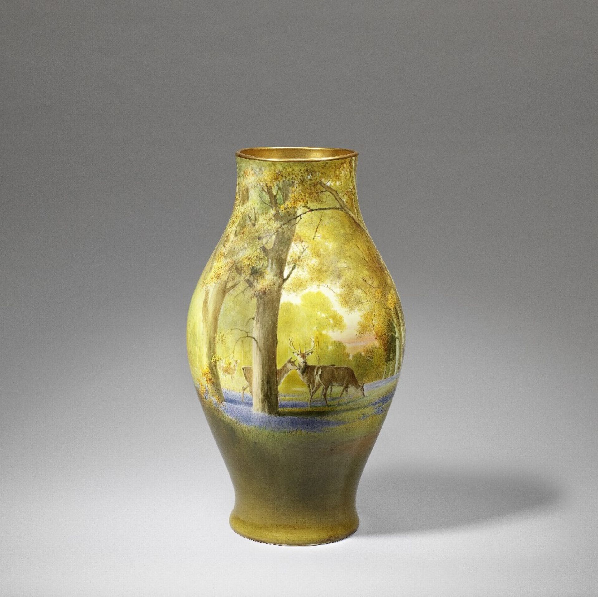 Arthur Eaton for Royal Doulton Large vase, model no. 1217, circa 1910