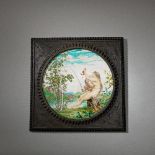 Th&#233;odore Deck and Joseph-Victor Ranvier Pictorial ceramic plaque, 1867
