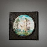 Th&#233;odore Deck and Joseph-Victor Ranvier Pictorial ceramic plaque, 1867
