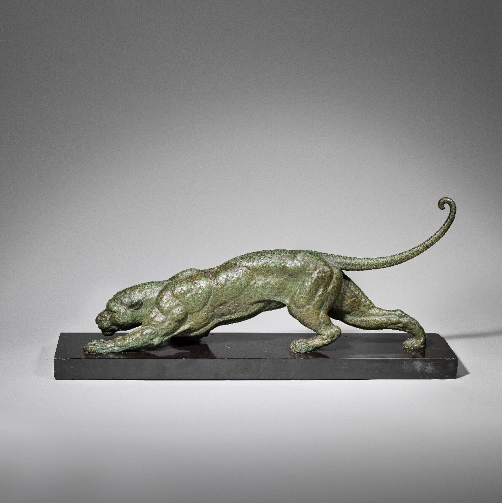 Demetre H. Chiparus Art Deco sculpture of a panther, circa 1930