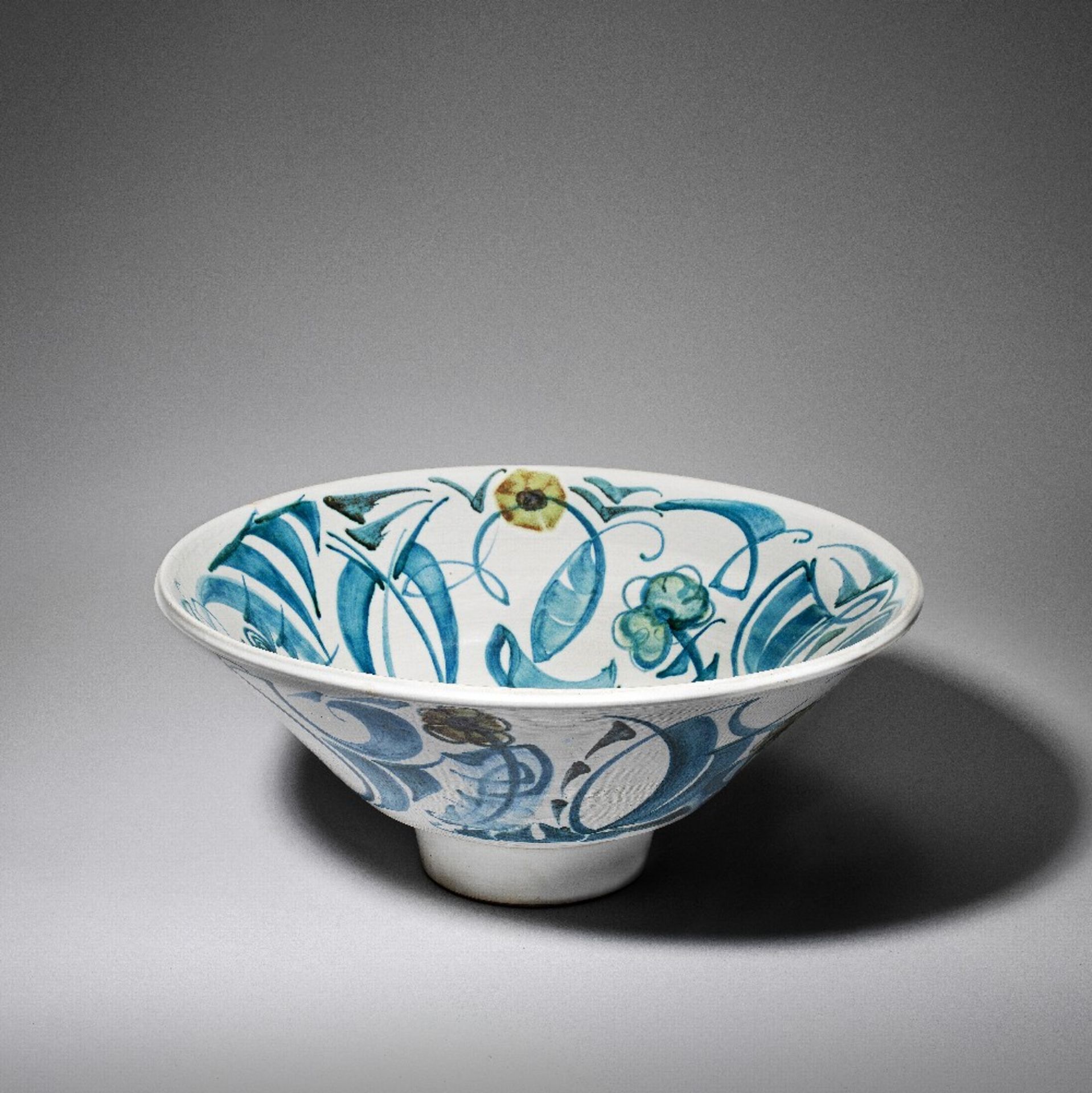 Alan Caiger-Smith Large footed bowl