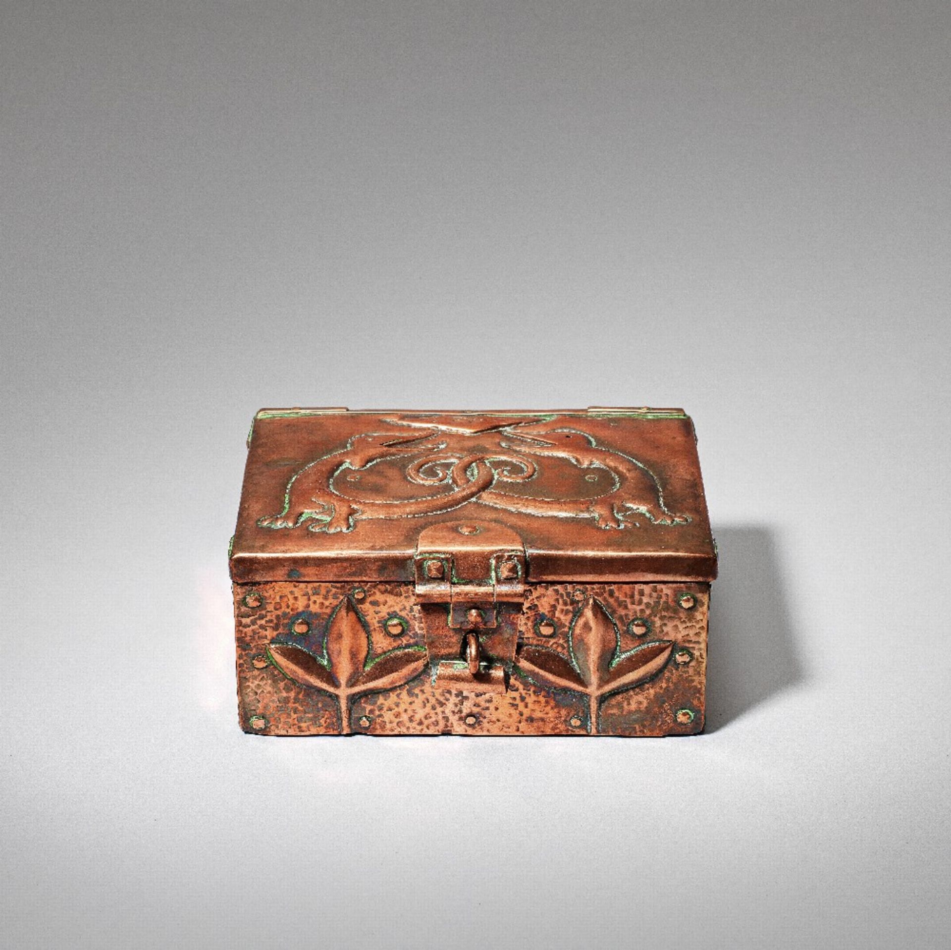 John Pearson Box and cover, dated 1904