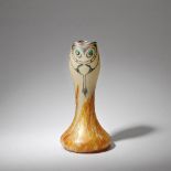 Wilhelm Kralik Sohn: applique possibly designed by Patriz Huber 'Helios' iridescent vase, circa ...