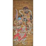 ANONYME GUAN GONG ET ZHOU CANG Fin de la Dynastie Ming