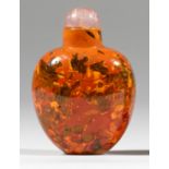 TABATI&#200;RE EN VERRE IMITANT LE R&#201;ALGAR 1730-1800 (2)