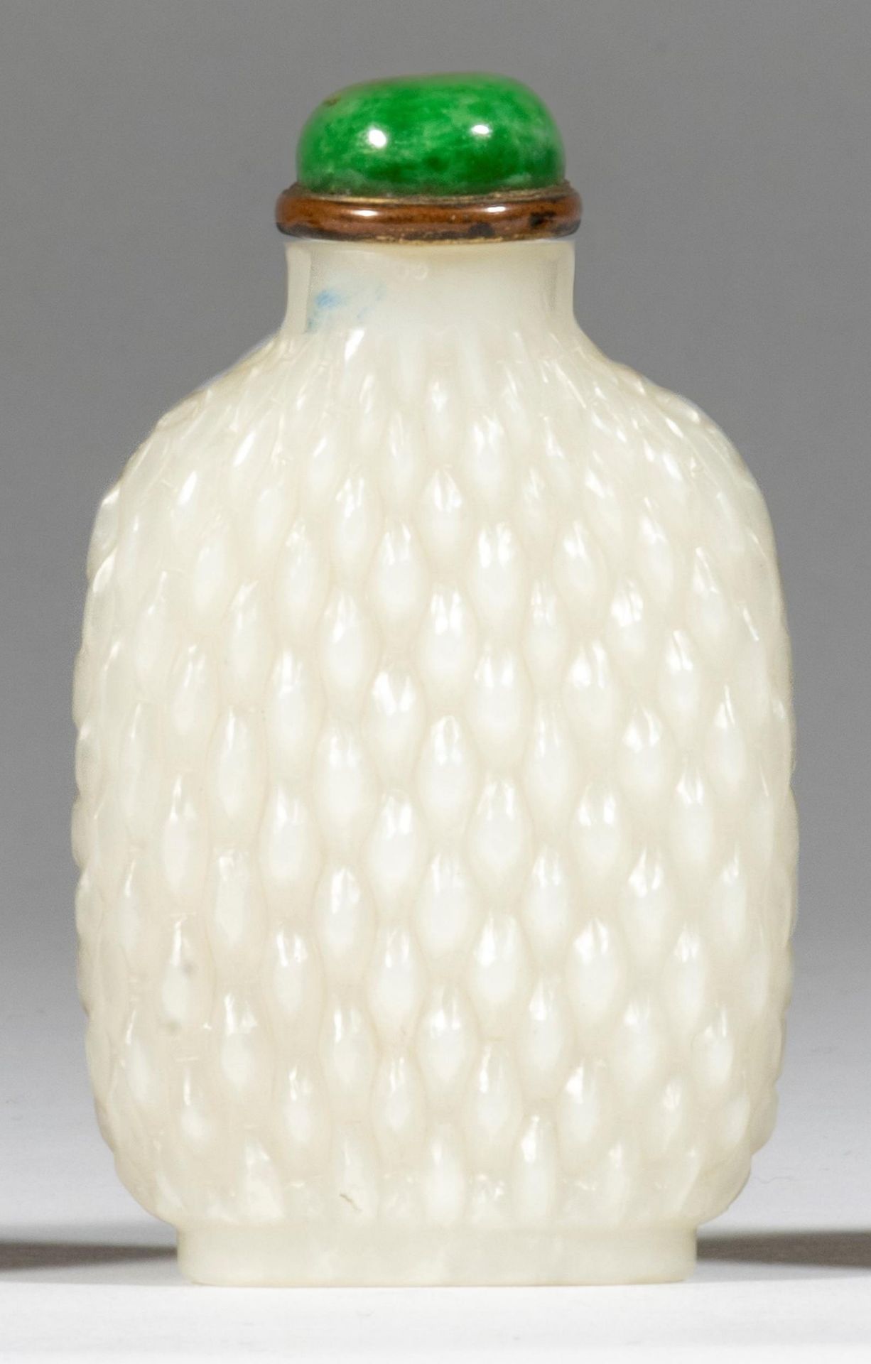 TABATI&#200;RE EN JADE BLANC 1780-1850 (2)