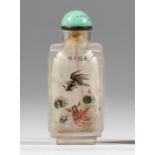An inside-painted rock crystal snuff bottle, Signed Ma Shaoxuan and dated Jihai year correspondi...