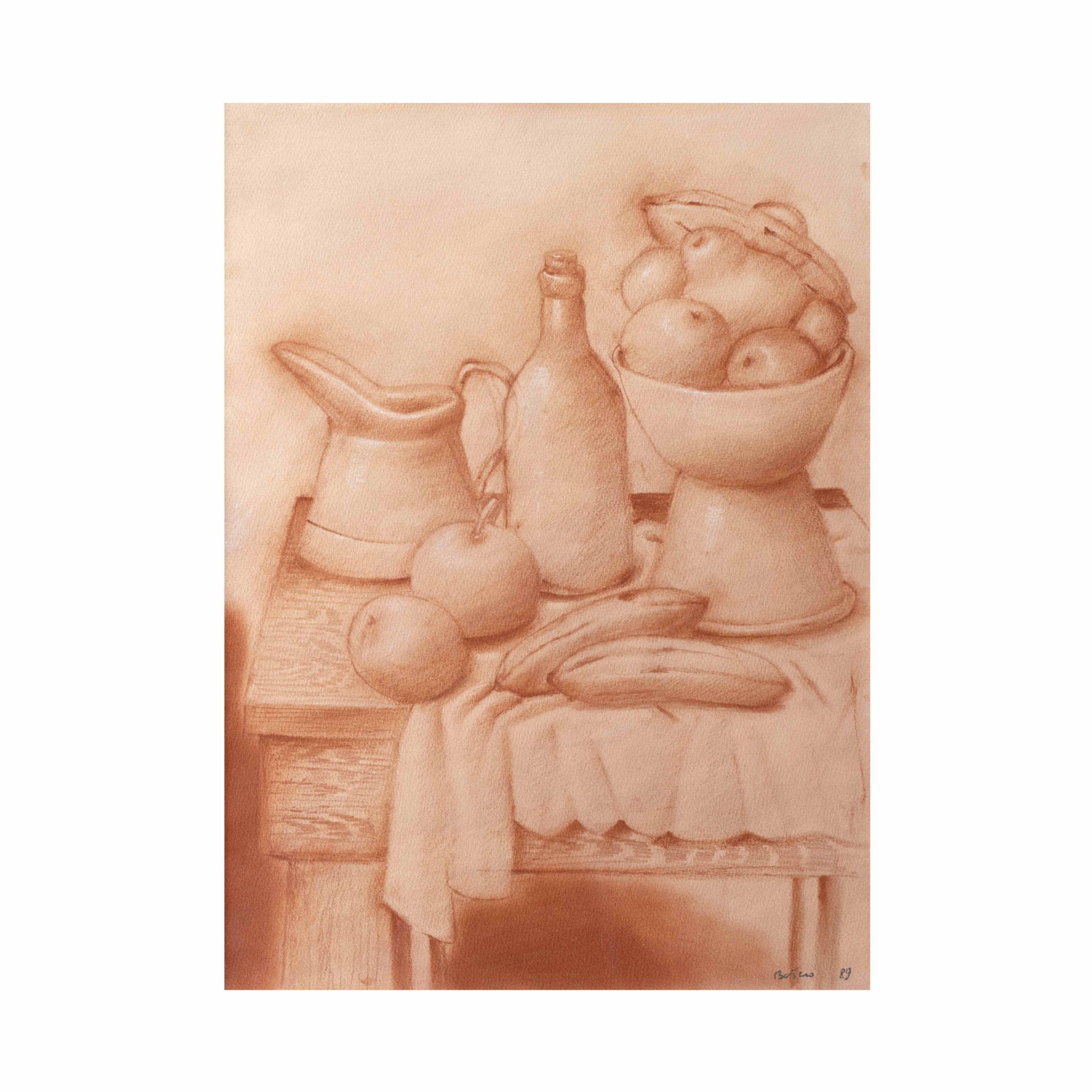 FERNANDO BOTERO (N&#233; en 1932) Nature morte