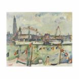 ACHILLE EMILE OTHON FRIESZ (1879-1949) Le port d'Anvers