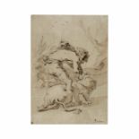 ENTOURAGE DE SIR PETER PAUL RUBENS (1577-1640) Samson et le lion