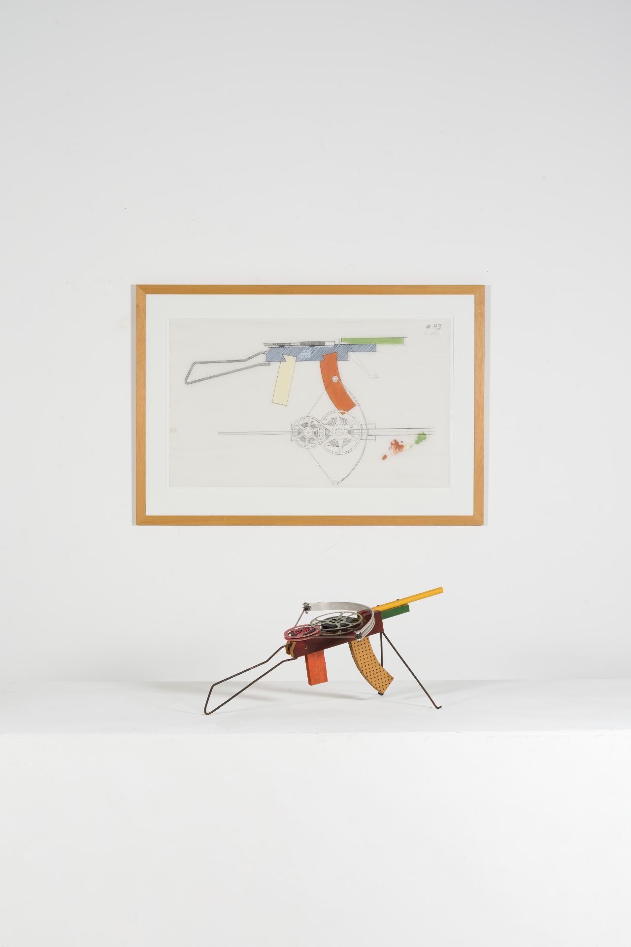 FRANCIS AL&#376;S (in collaboration with Angel Toxqui) (born 1959) Camgun (Gun Number 43) et de...