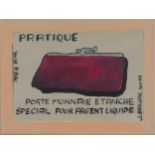 JACQUES CHARLIER (born 1939) Porte monnaie &#233;tanche sp&#233;cial pour argent liquide