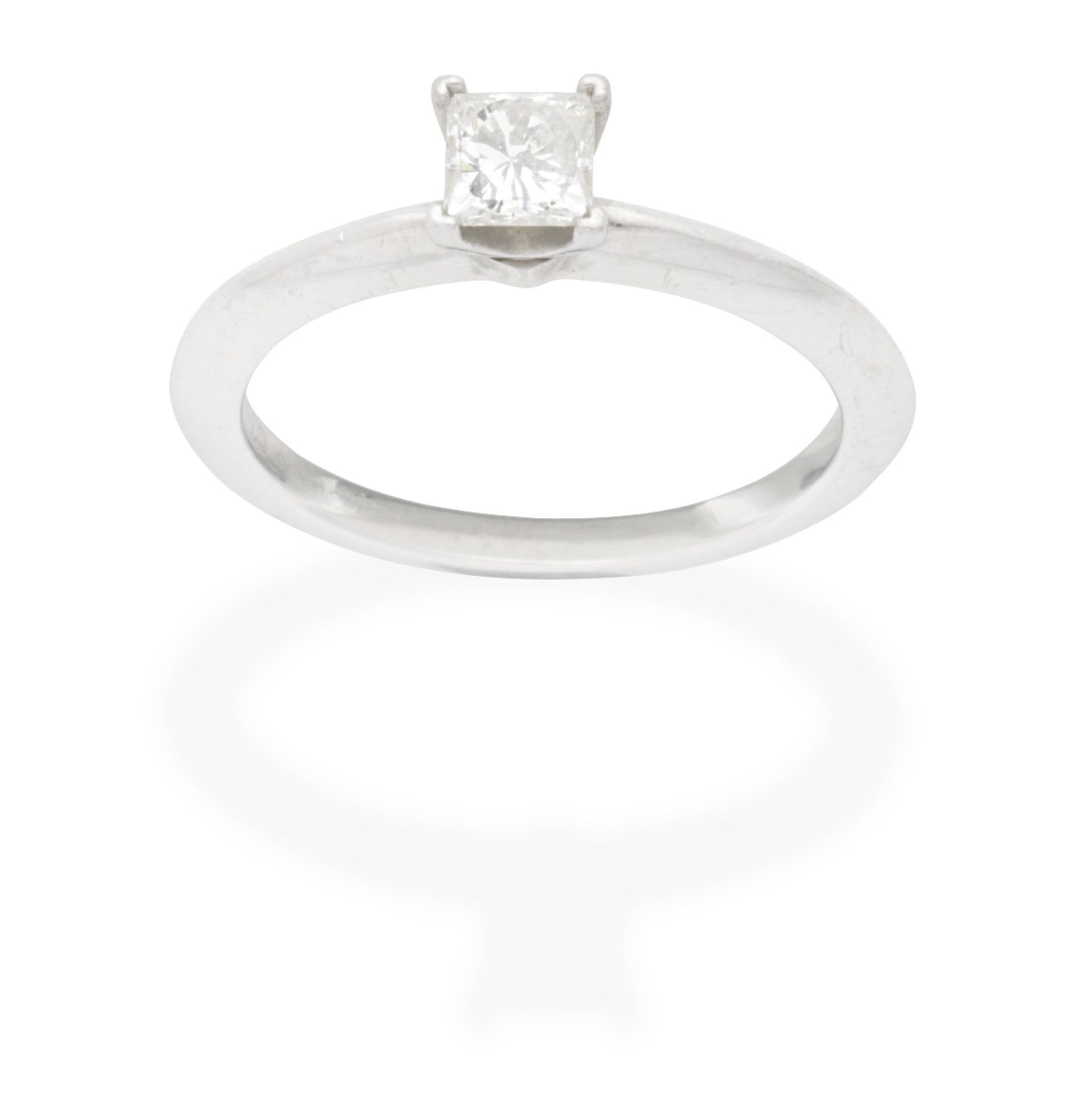 TIFFANY: DIAMOND SINGLE-STONE RING