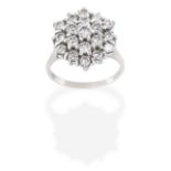 DIAMOND CLUSTER RING