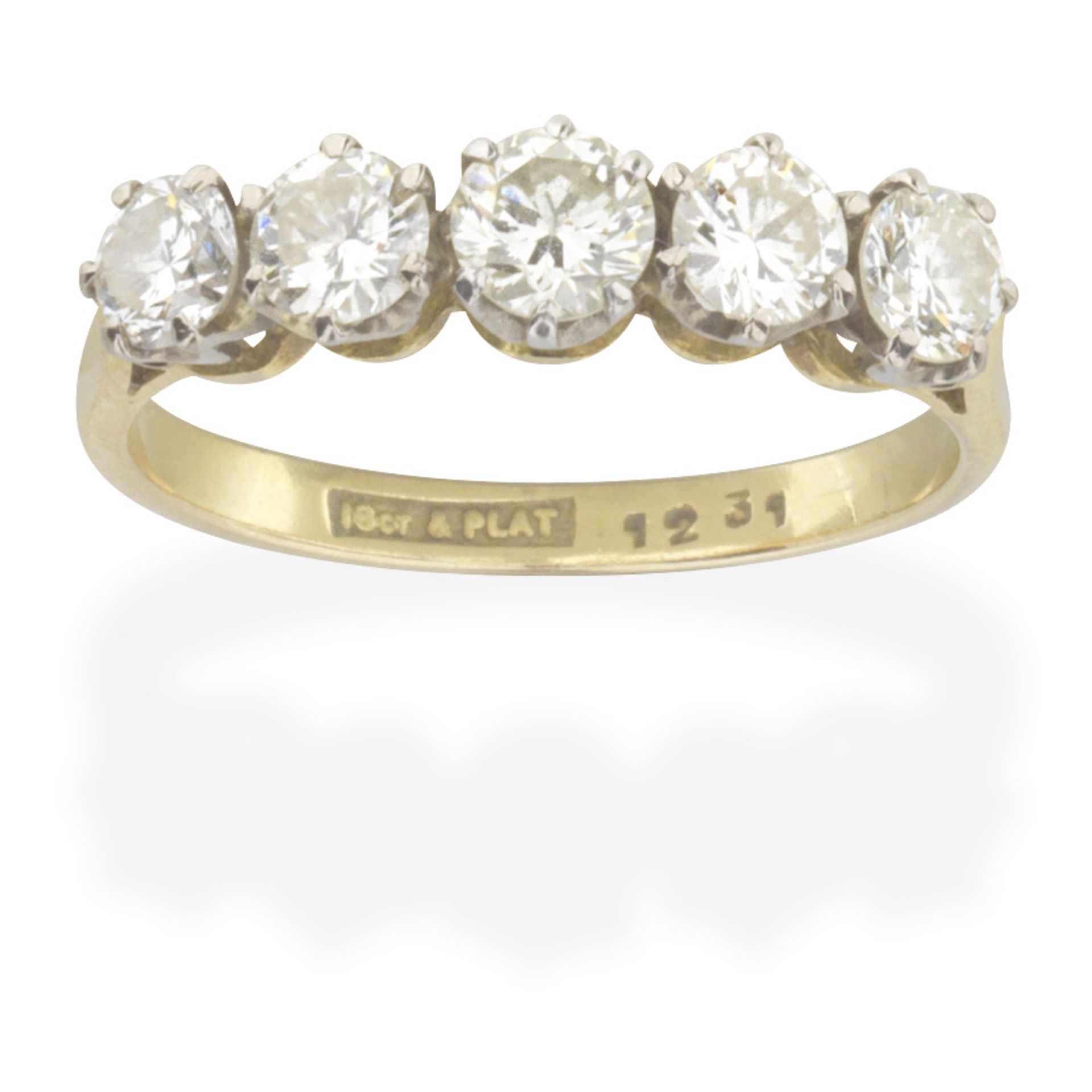 DIAMOND FIVE-STONE RING