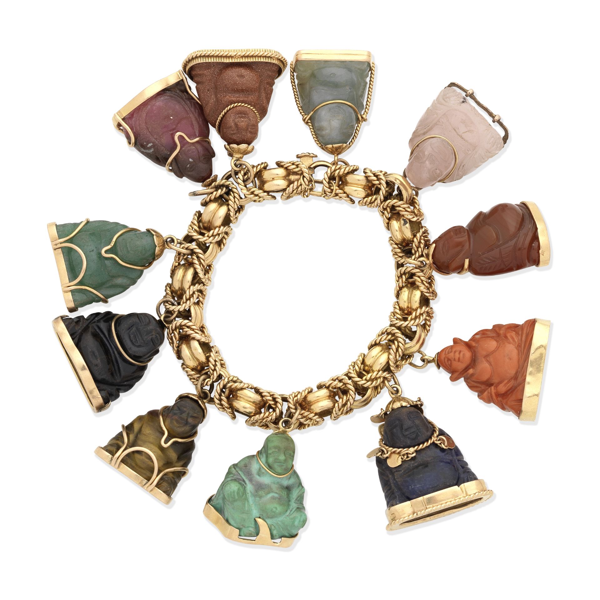 GEM-SET CHARM BRACELET