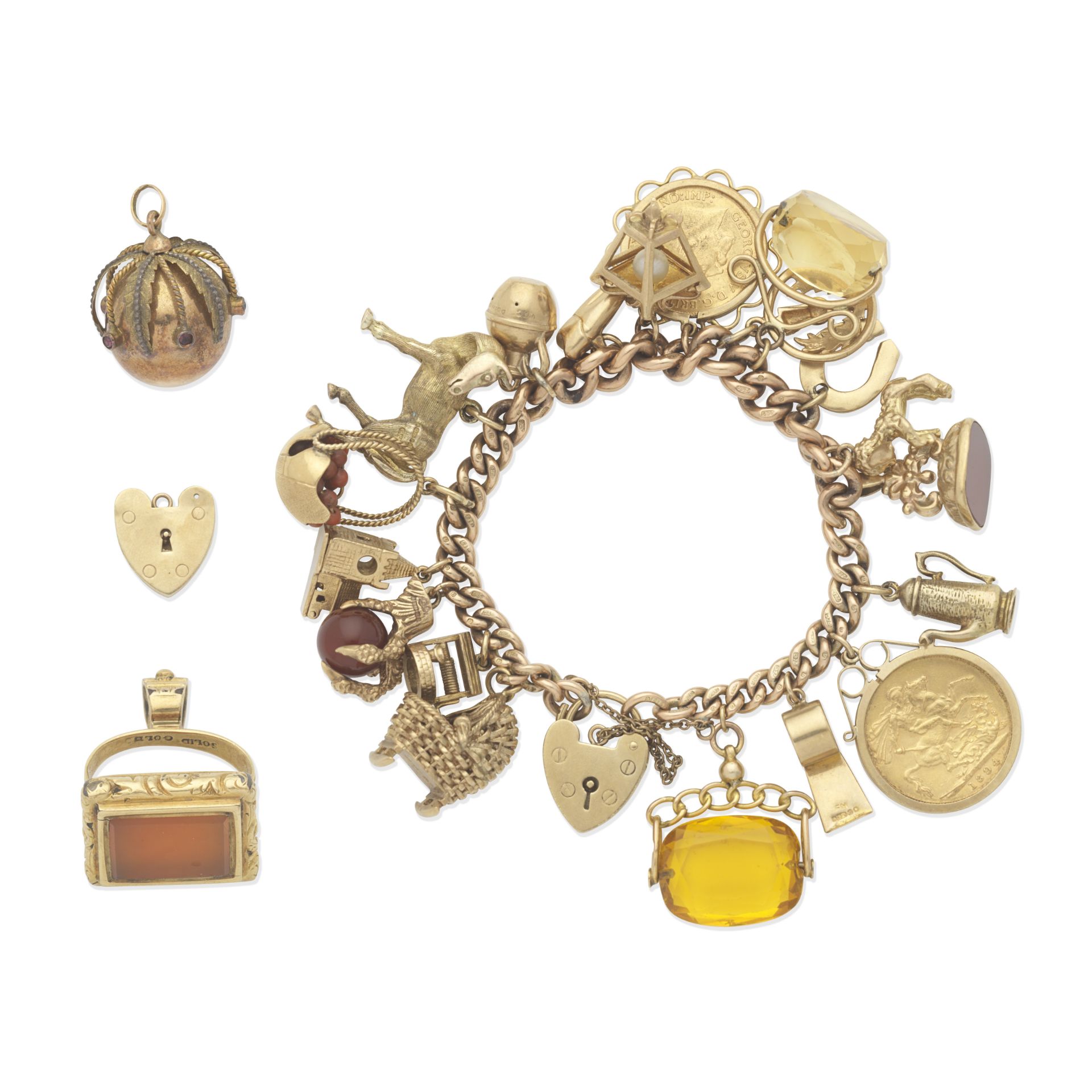 CHARM BRACELET, (4)