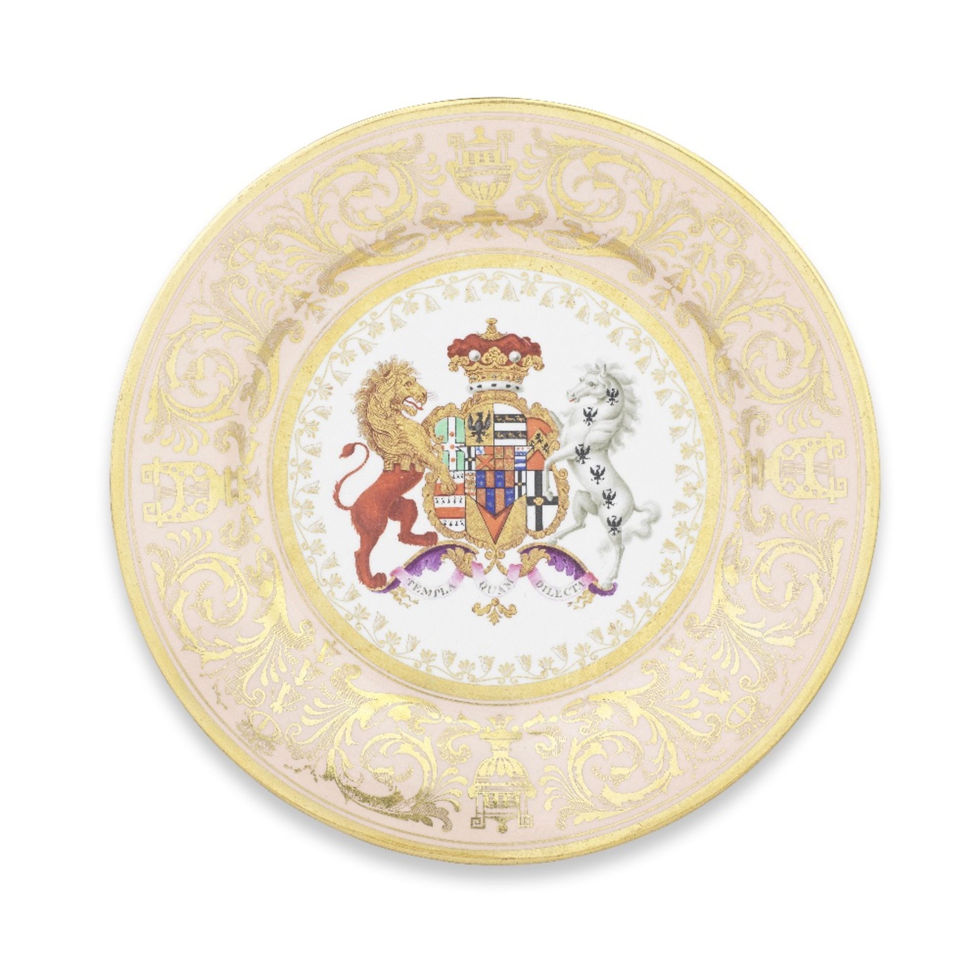 A Flight, Barr and Barr Worcester plate from the Stowe Service, circa 1814