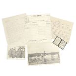 WORLD WAR II - 'COMMENCE HOSTILITIES' Naval message, commanding 'Commence hostilities at once wi...