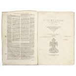 PTOLEMAEUS (CLAUDIUS) Geographicae enarrationis libri octo [edited by Michael Villanovanus Serve...