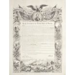 AMERICA - ABOLITION OF SLAVERY LINCOLN (ABRAHAM) Proclamation of Emancipation. By the President ...