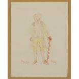 JAMES ENSOR (1860-1949) La gamme d'amour, Grognelet,1929 Lithographie en couleurs. Sign&#233;e e...